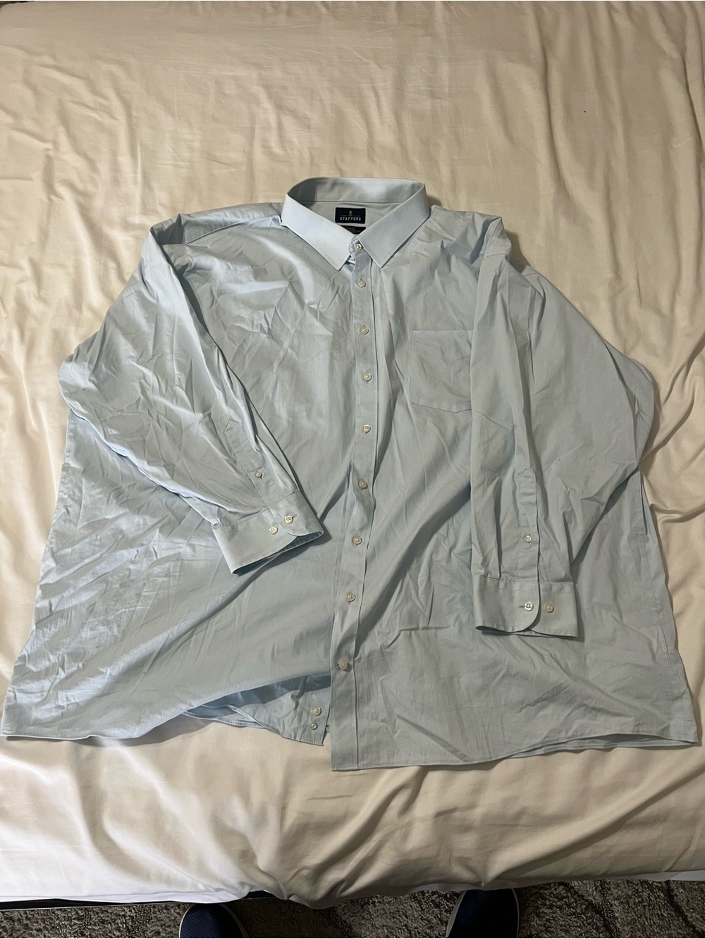 Stafford Light Green Men's Shirt